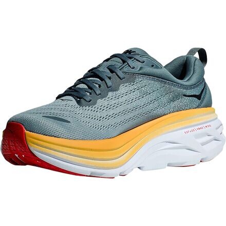 

Широкие беговые кроссовки Bondi 8 мужские HOKA, цвет Goblin Blue/Mountain Spring