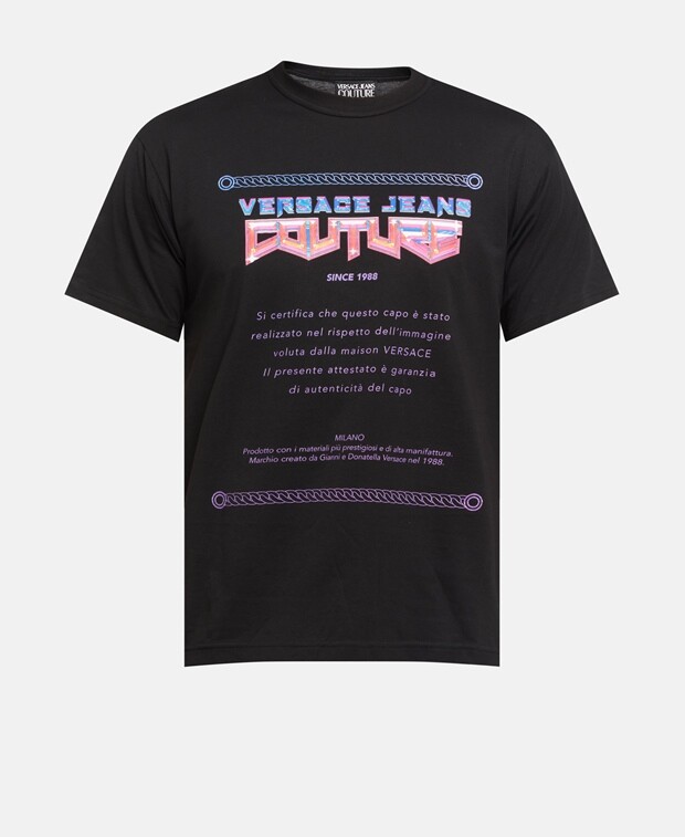 

Футболка Versace Jeans Couture, черный
