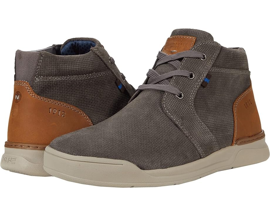 

Кроссовки Nunn Bush Kore Tour 2.0 Plain Toe Chukka Boot, серый