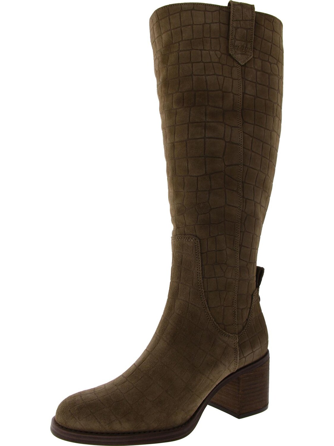 

Женские кожаные сапоги до колена Vince Camuto, цвет Tuscan Taupe Suede Croco