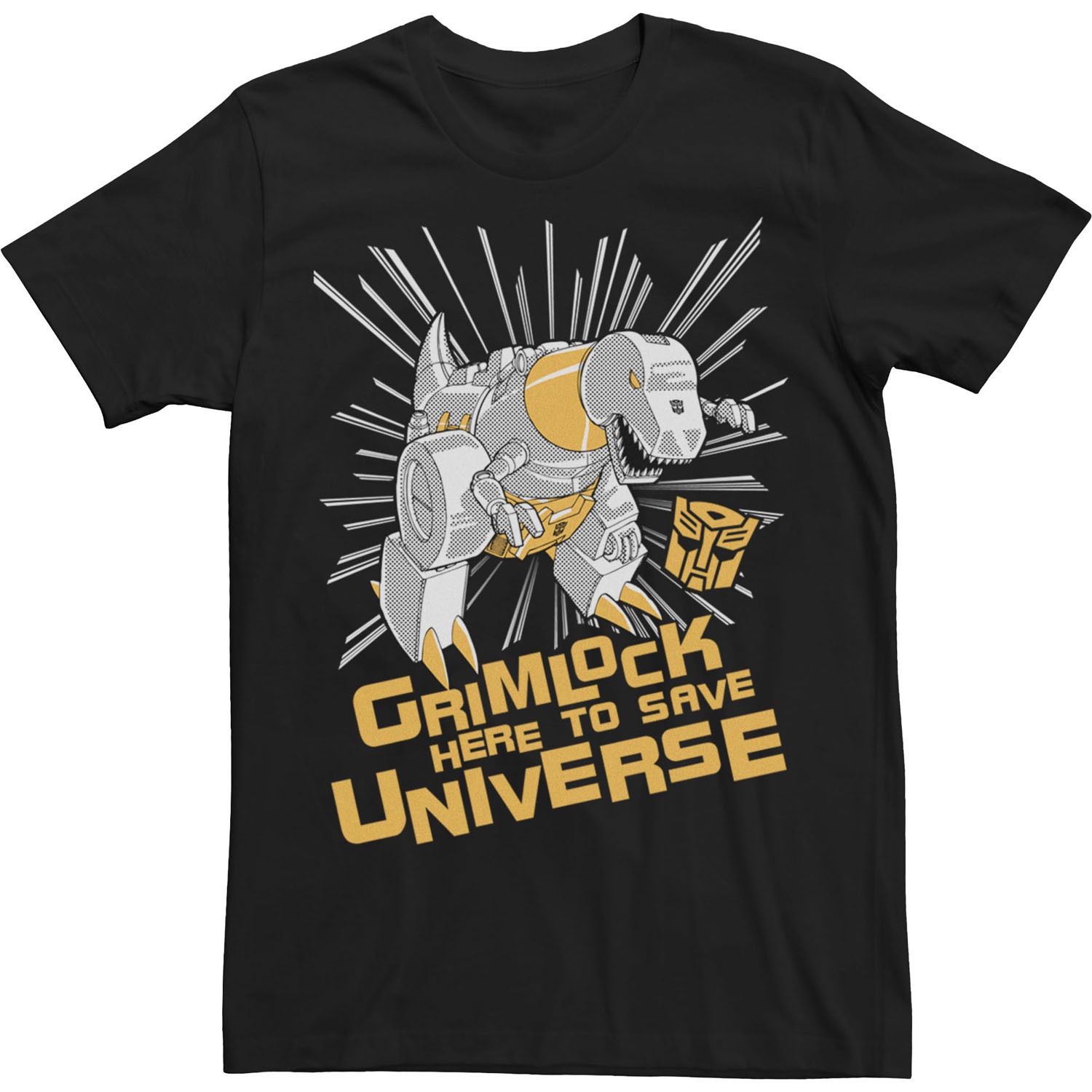 Мужская футболка Трансформеры Гримлок здесь, чтобы спасти Вселенную Licensed Character пазл 36 эл трансформеры гримлок наклейки