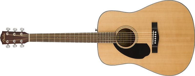 цена Акустическая гитара 097-0115-021 Fender CD-60S Left-Hand Dreadnought Acoustic Guitar Natural