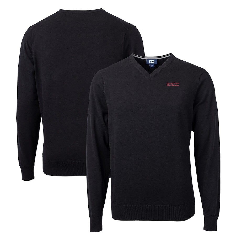 

Свитер Cutter & Buck Texas Tech Red Raiders, черный