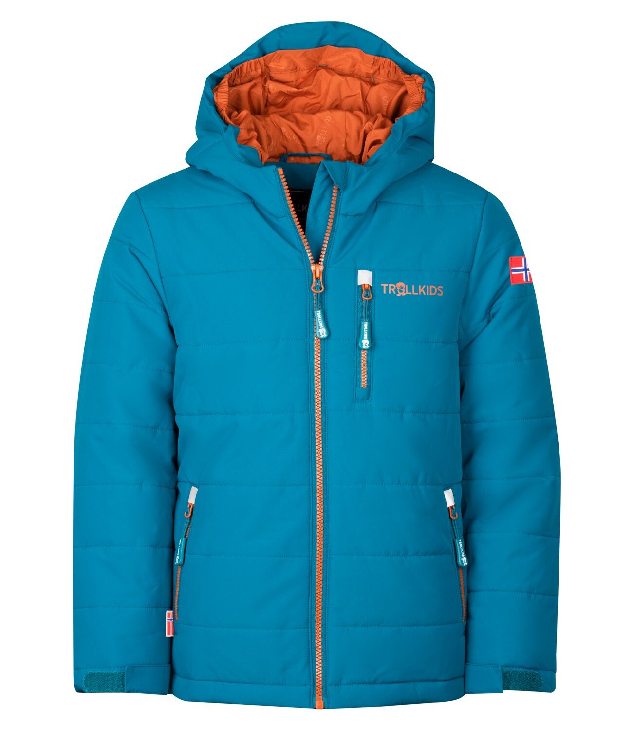 

Лыжная куртка Trollkids Ski und Winterjacke Hemsedal XT, цвет Dunkelblau/Zimt