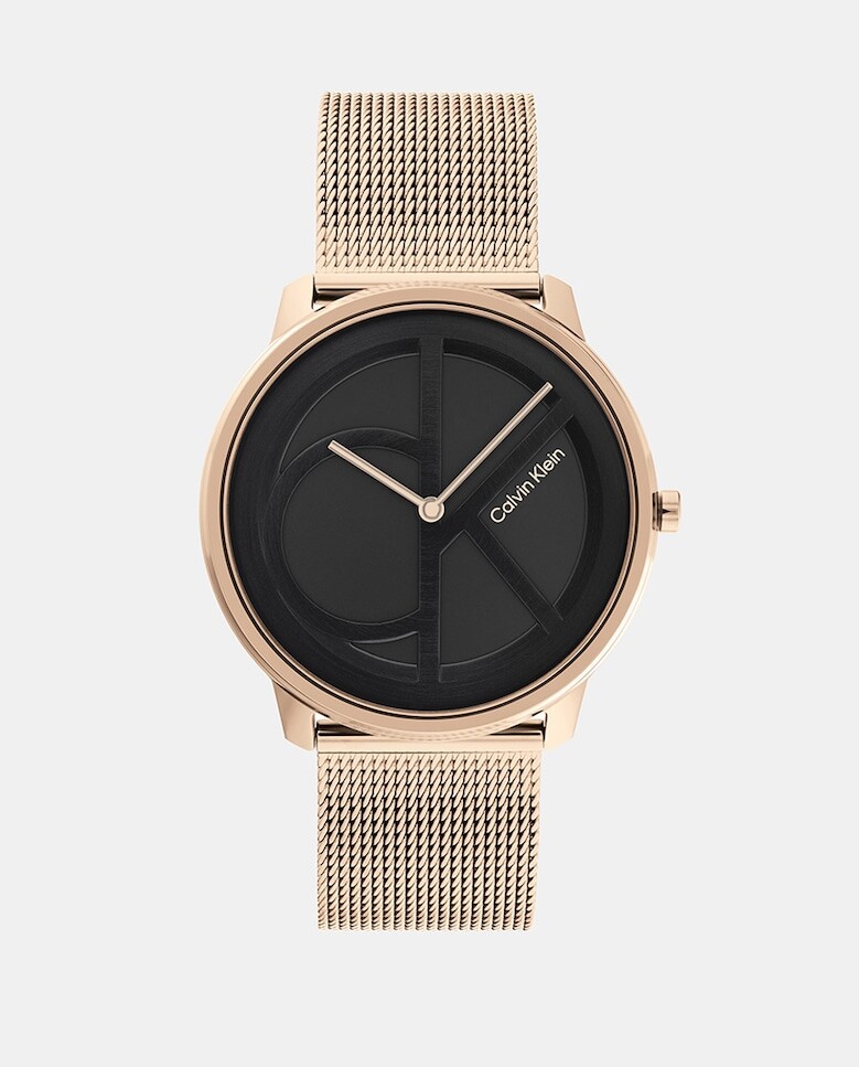 

Мужские часы Iconic 25200029 Pink Steel Mesh Calvin Klein, розовый