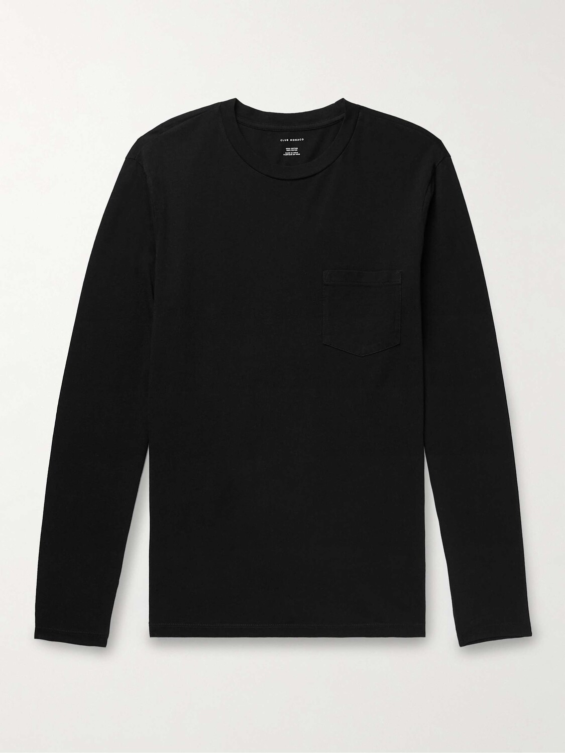 

Футболка Williams из хлопкового джерси CLUB MONACO, черный