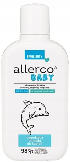 Успокаивающая эмульсия для ванн, 400 мл Allerco, Baby