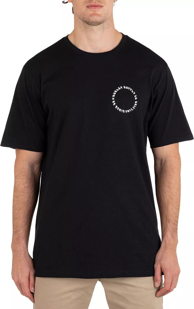 

Футболка с короткими рукавами Hurley Everyday Skull Driftin, черный