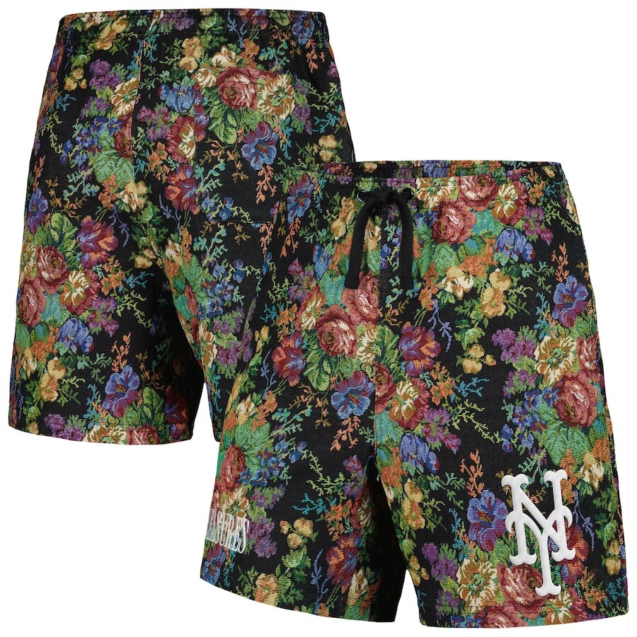 

Шорты PLEASURES New York Mets, черный