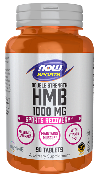 Now Foods HMB 1000 mg препарат для укрепления мышц, 90 шт.