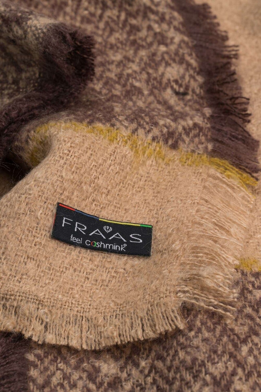 

Клетчатый шарф FRAAS, коричневый
