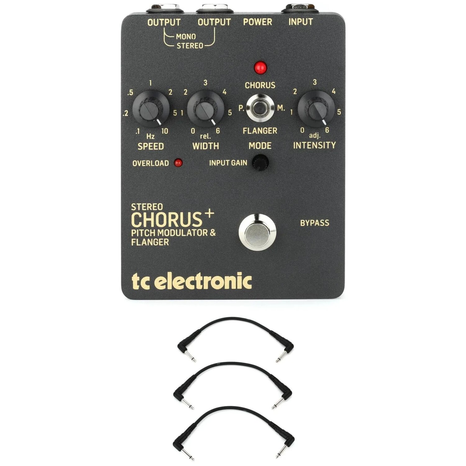 

TC Electronic SCF Gold Stereo Chorus Flanger с 3 патч-кабелями