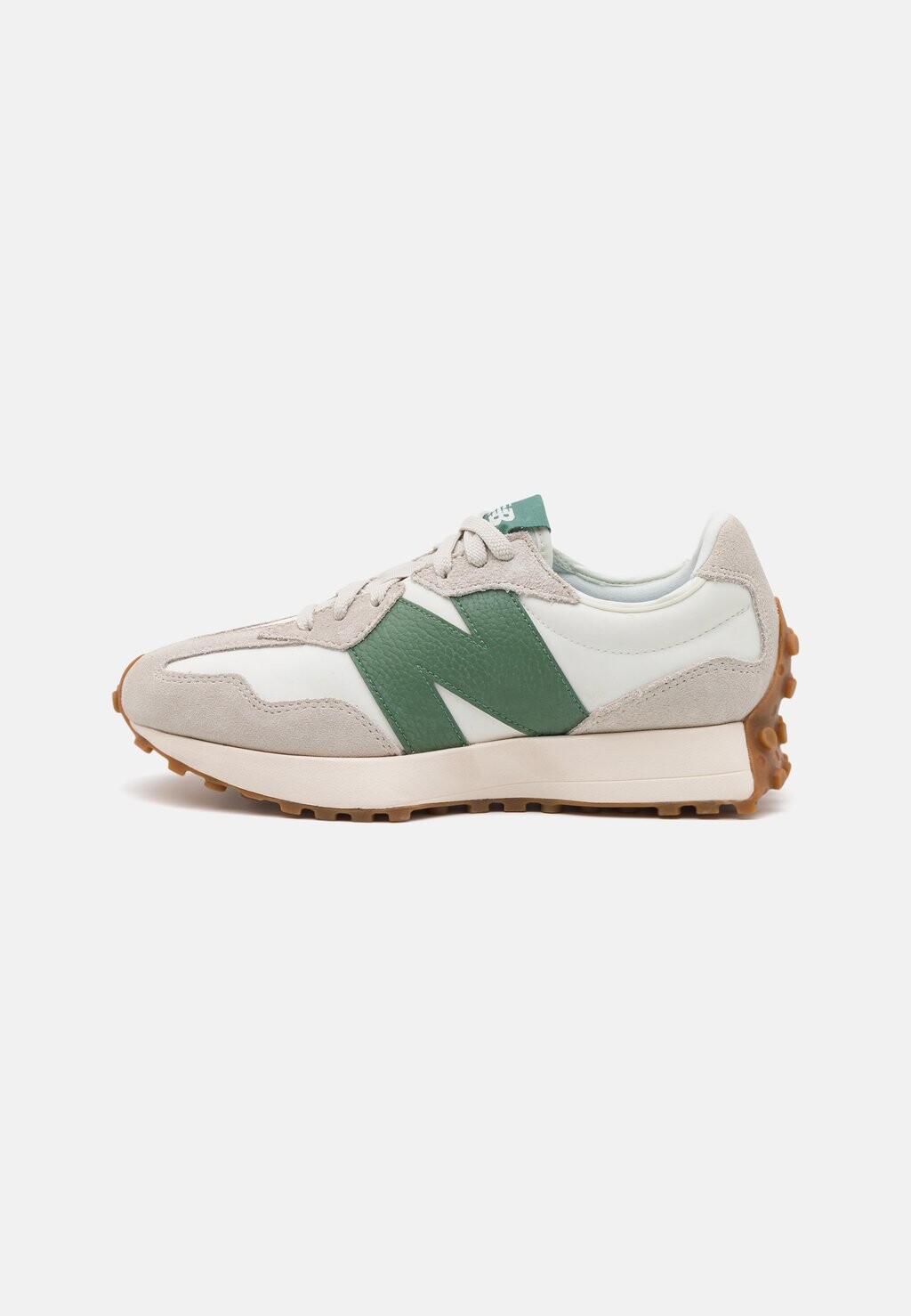 

Кроссовки New Balance 327, светло-серый / оливковый