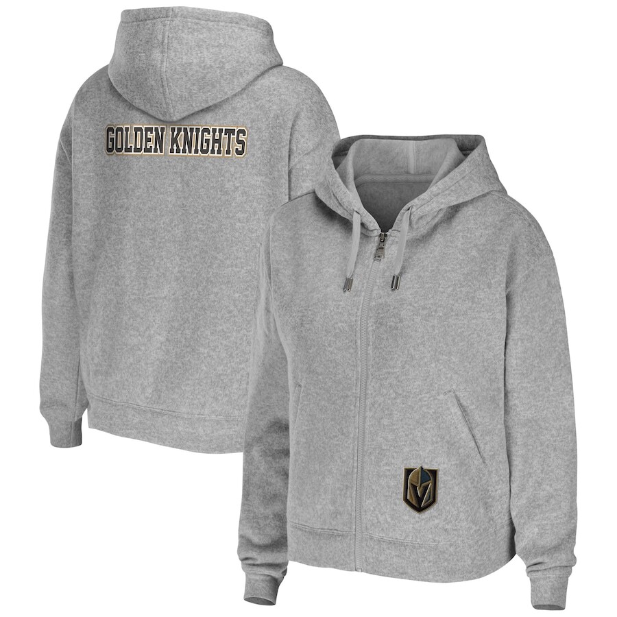 

Толстовка на молнии WEAR by Erin Andrews Vegas Golden Knights, серый