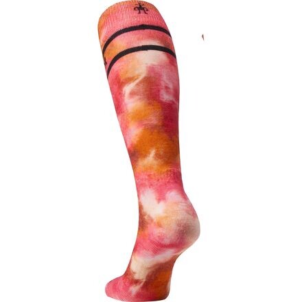 

Носки Ski Full Cushion с принтом Tie Dye OTC женские Smartwool, цвет Power Pink