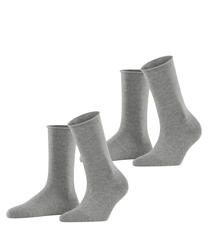 Носки базовые чистые, 2 пары Esprit, серый