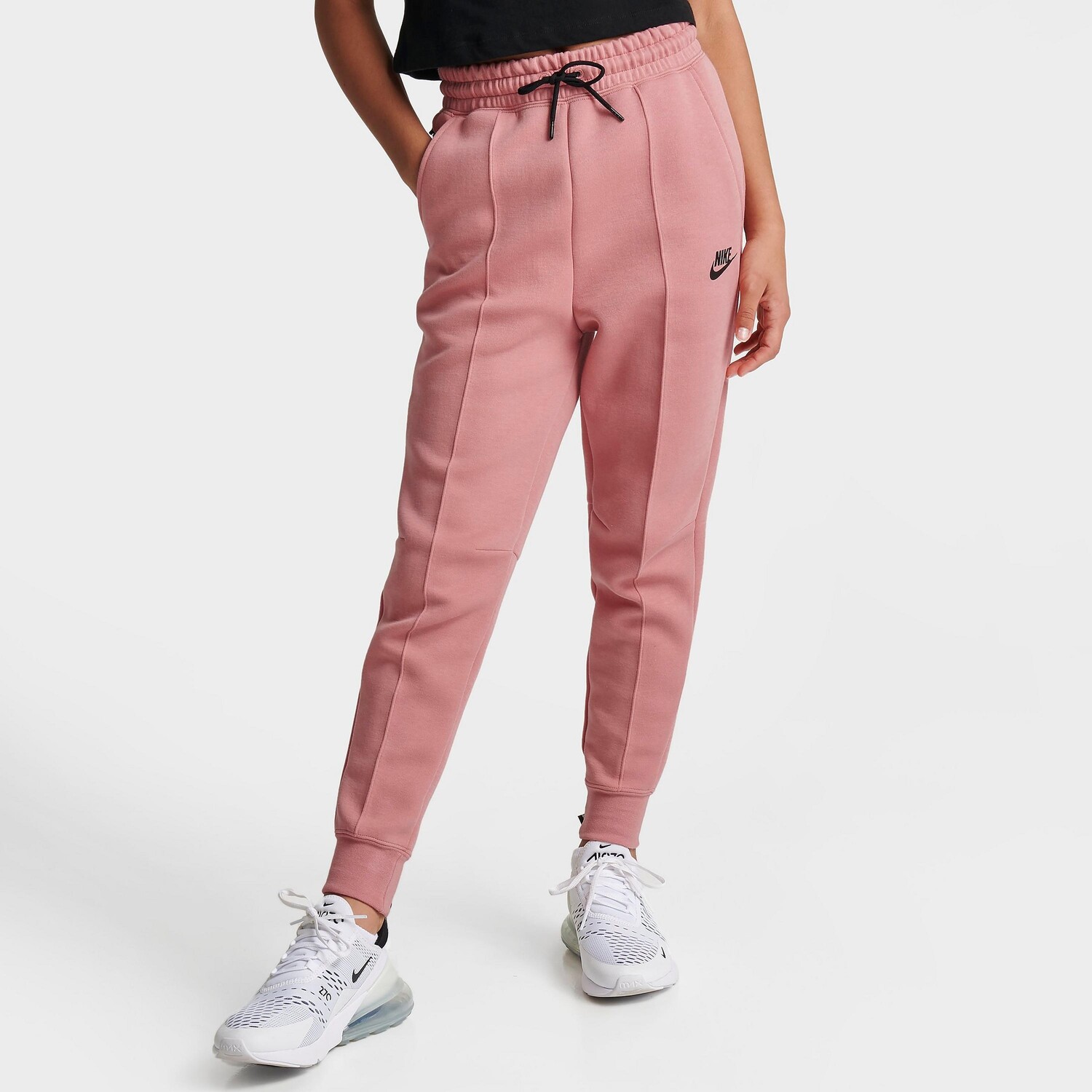 

Брюки-джоггеры из технического флиса Nike Sportswear для девочек, розовый