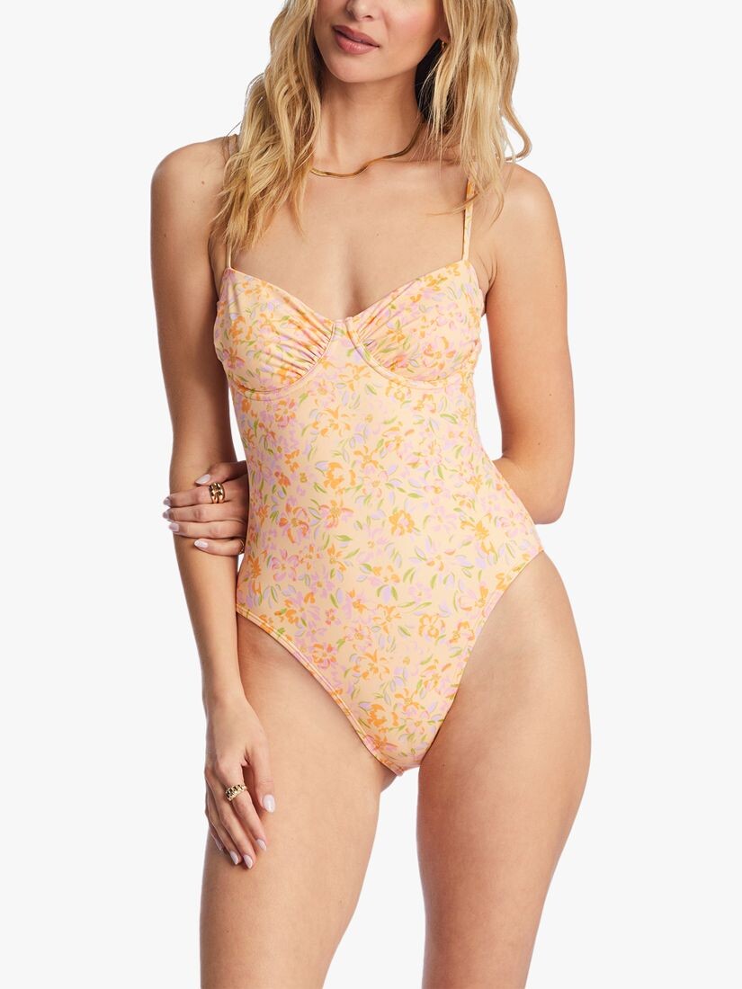 

Сплошной купальник Billabong Sweet Oasis, нейтральный цвет