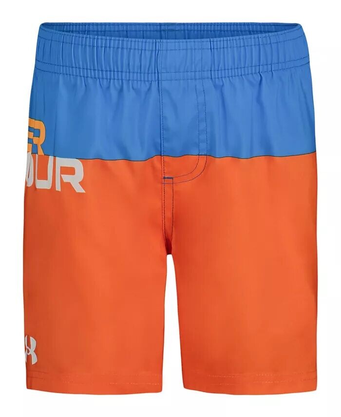 

Шорты для плавания с цветными блоками Big Boys UA Under Armour, оранжевый