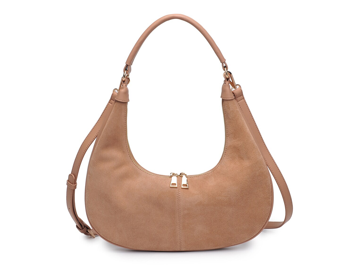

Сумка-хобо Moda Luxe Teresa Baguette, серо-коричневый