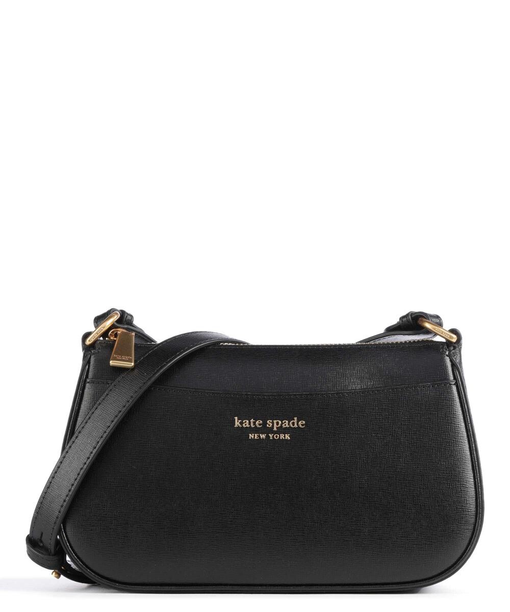 

Сумка через плечо Bleecker из яловой кожи Saffiano Kate Spade New York, черный