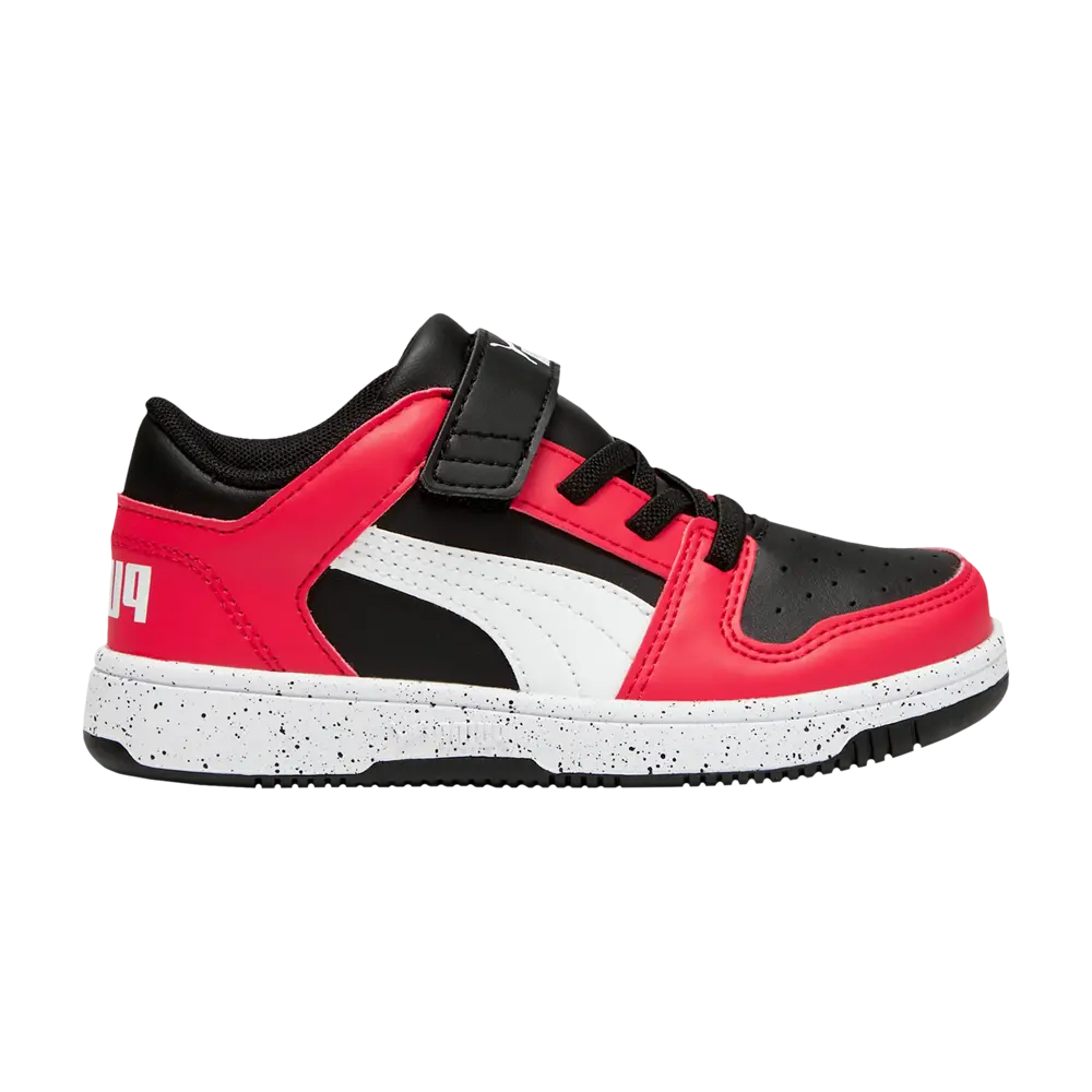 Кроссовки Rebound V6 Low Little Kid Puma, красный кроссовки rebound v6 low puma зеленый