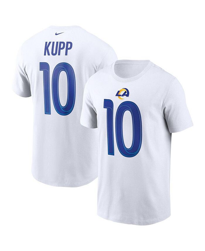 

Мужская белая футболка Cooper Kupp Los Angeles Rams с именем и номером Nike, белый