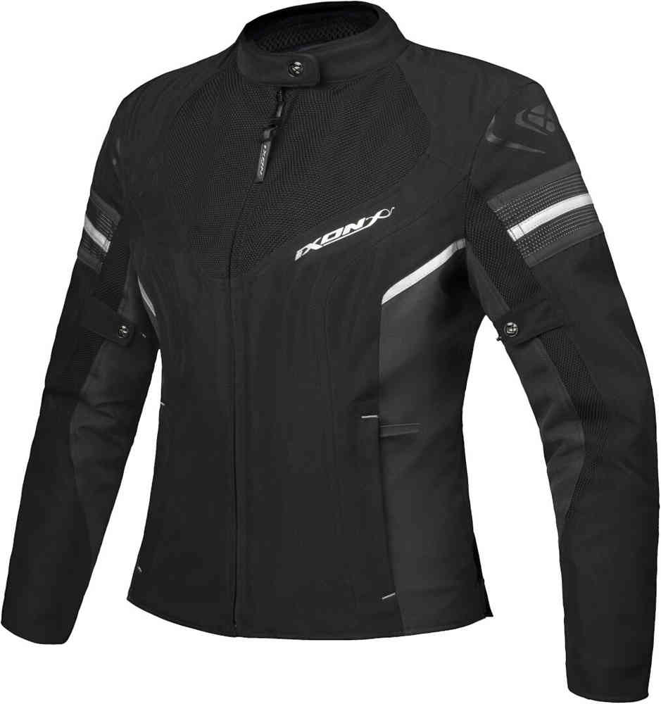 Ilana Evo Женская мотоциклетная текстильная куртка Ixon, черный/антрацит/серый