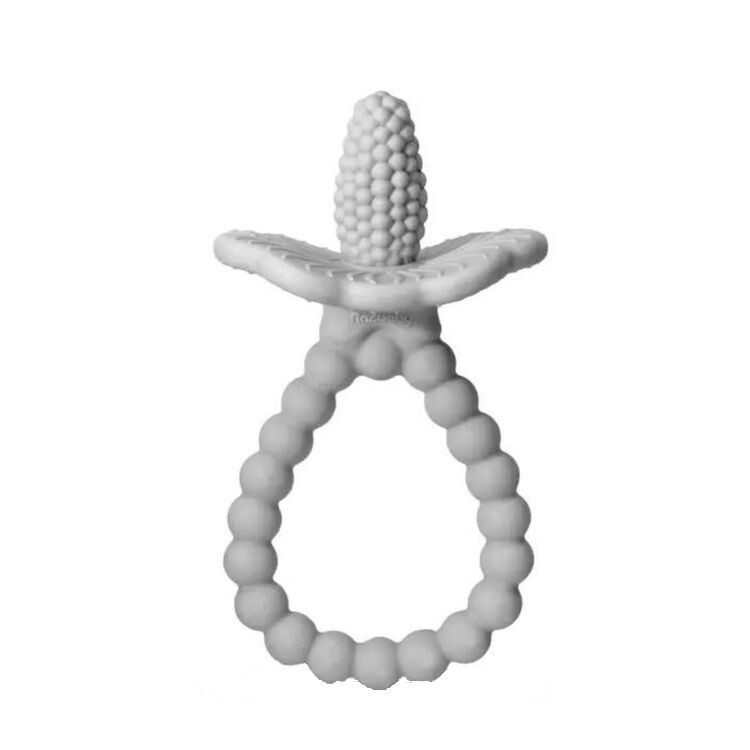 

Детский прорезыватель Razbaby Soczysta Malina Szary, 1 шт