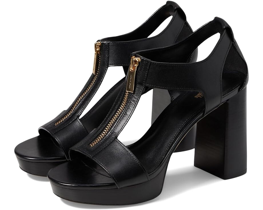 

Туфли MICHAEL Michael Kors Berkley Mid Sandal, черный