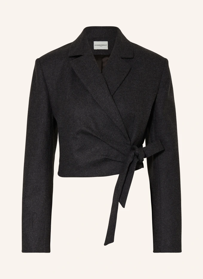 

Укороченный пиджак Claudie Pierlot, серый