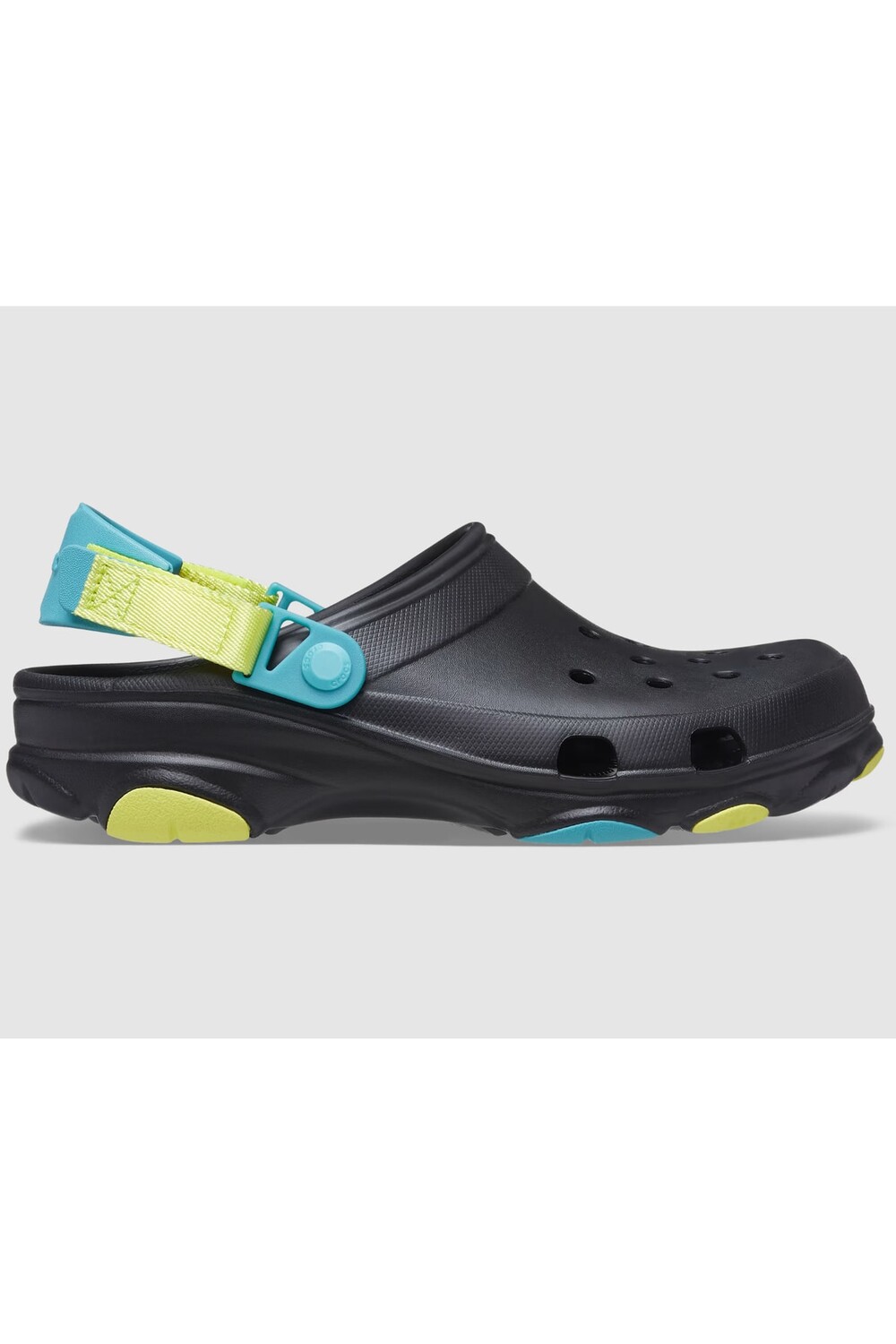 

Мужские черные тапочки All Terrain Clog Crocs, черный