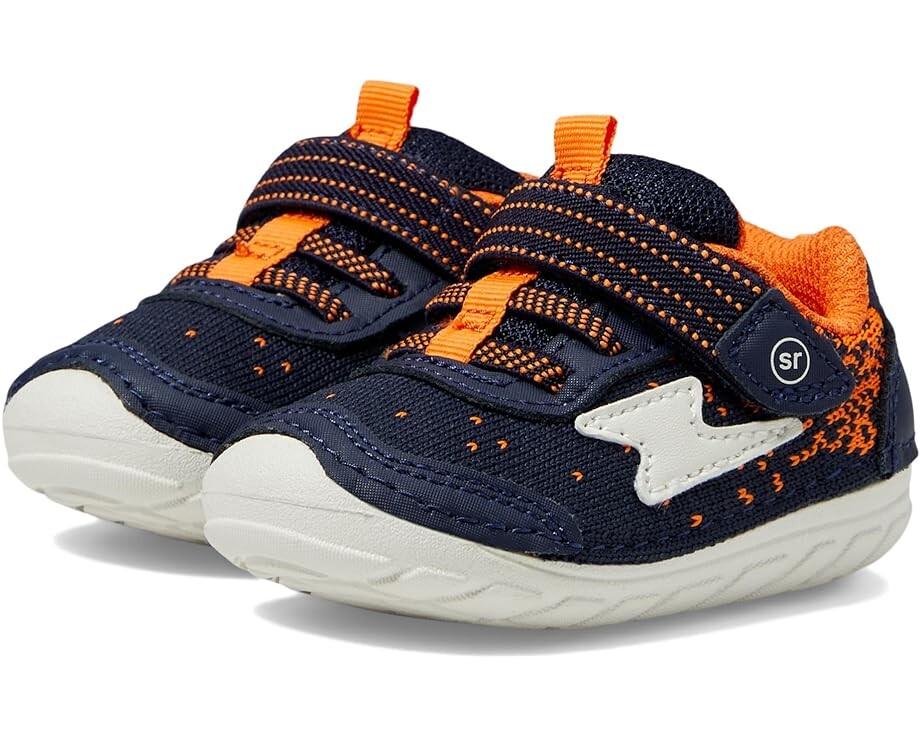 Кроссовки Stride Rite SM Zips Runner, цвет Navy/Orange