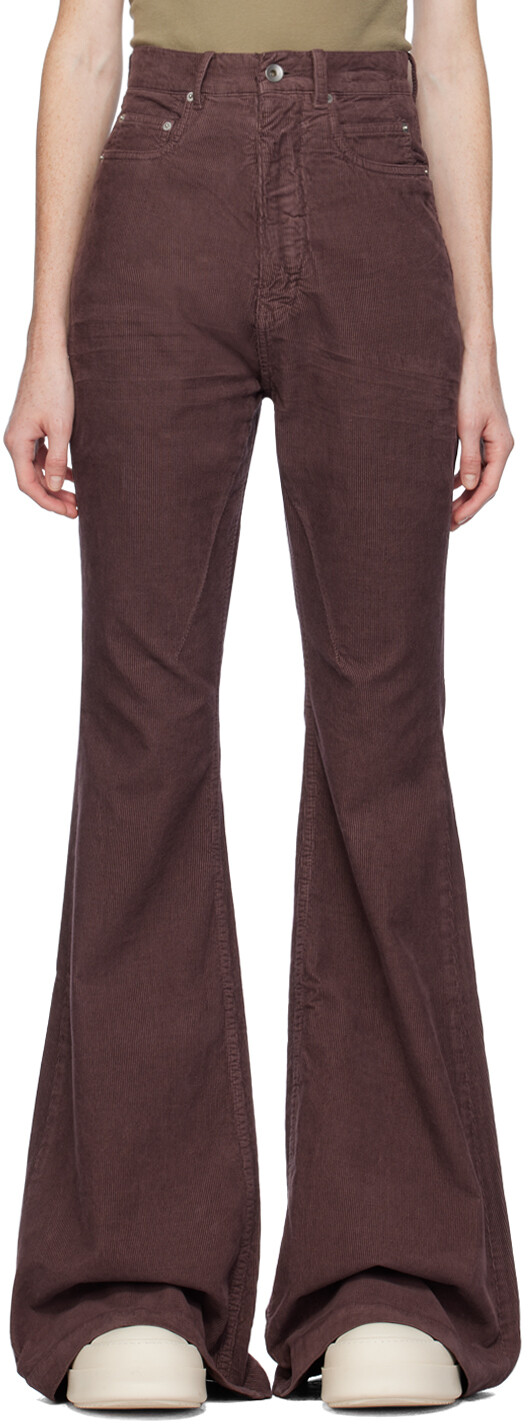 

Фиолетовые джинсы Rick Owens DRKSHDW Bolan
