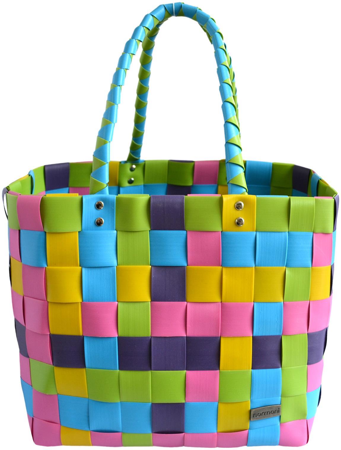 Сумка шоппер normani Einkaufskorb Einkaufstasche aus Kunststoff, цвет Lolly Pop