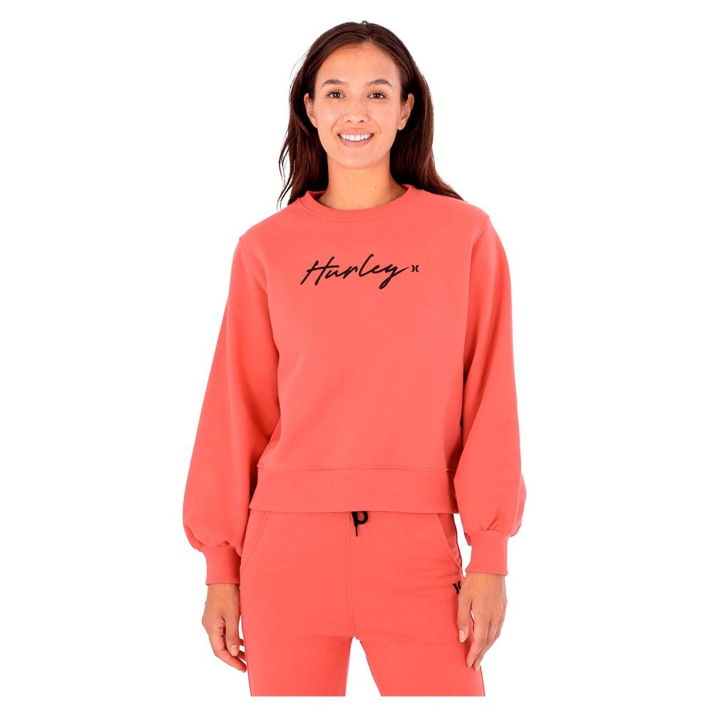 

Толстовка Hurley Oceancare One&Only Script, красный
