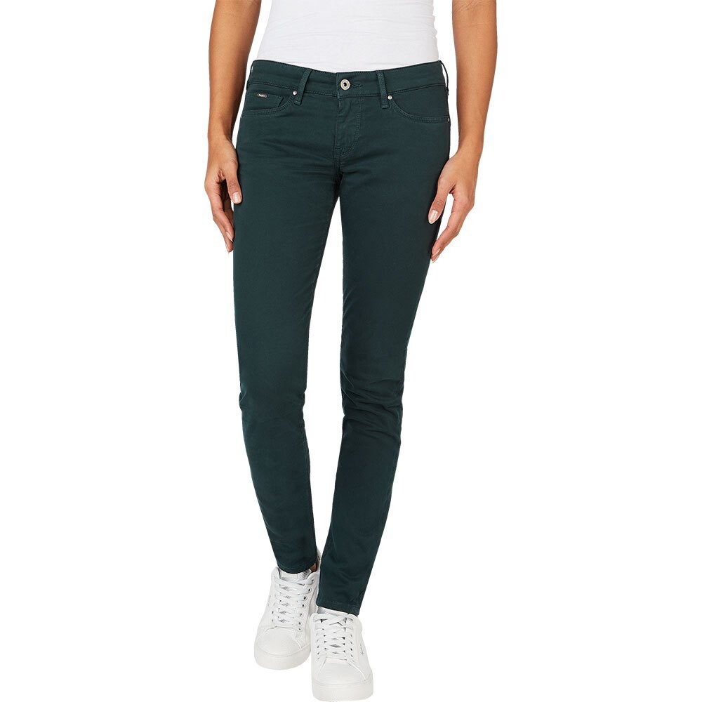 

Брюки Pepe Jeans Soho Mid Waist, зеленый