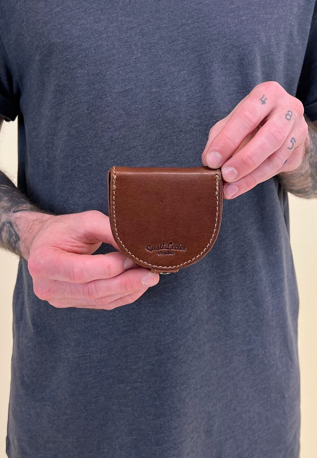 

Кошелек BRIAN Gusti Leder, цвет dark brown
