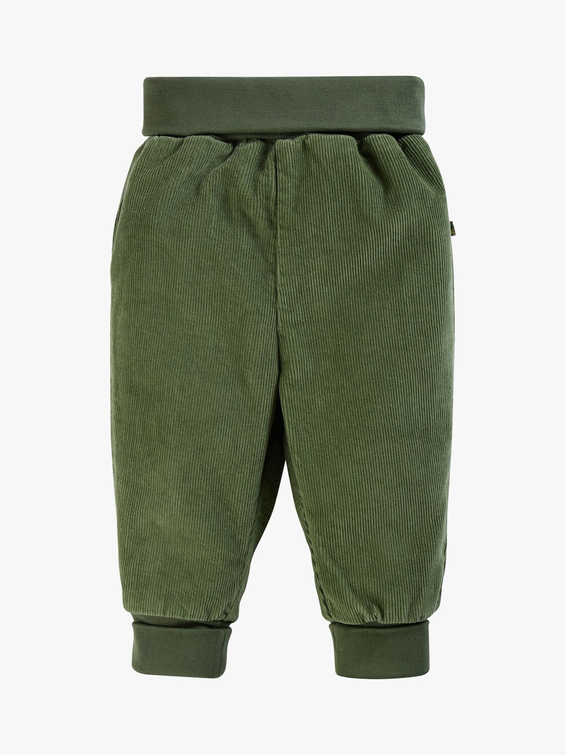 

Брюки-подтягивания на шнурке Baby Carrot Frugi, хаки