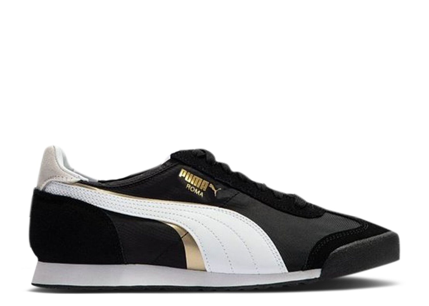 

Кроссовки Puma Roma Og Nylon 'Double Fs - Black Gold', черный