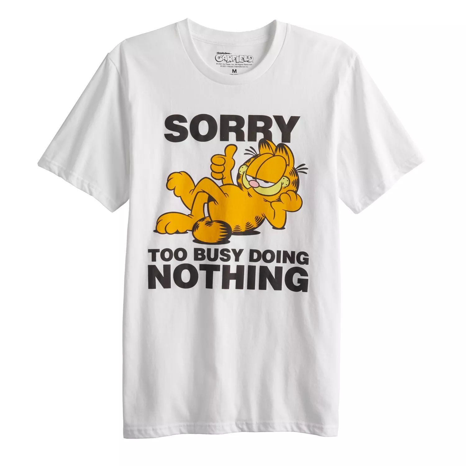 Мужская футболка Garfield Извините Licensed Character