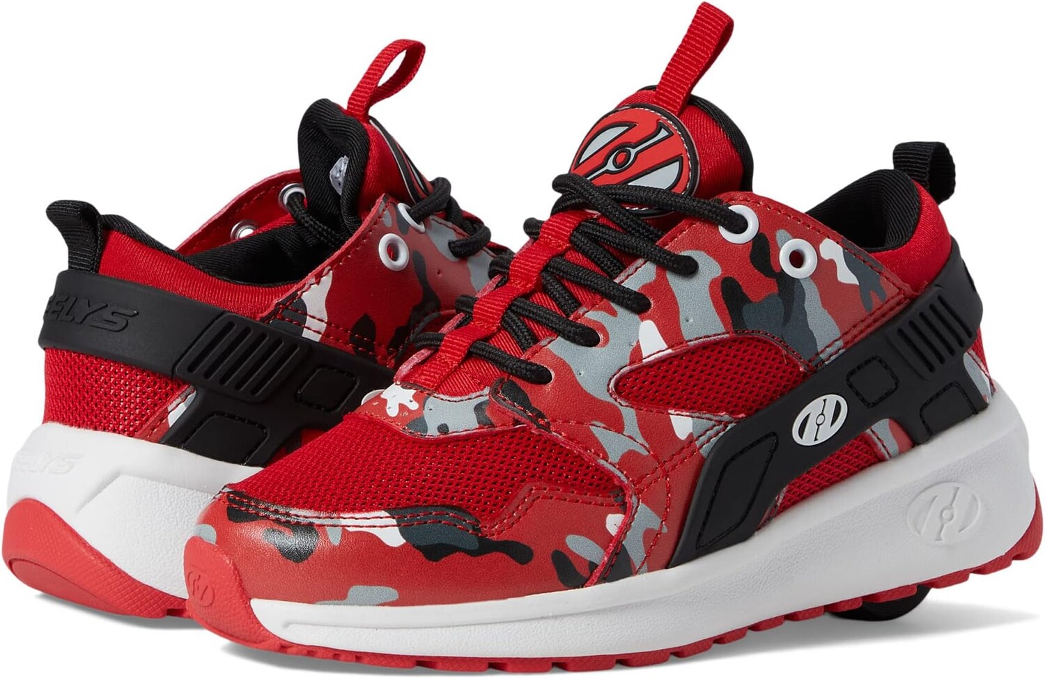 

Кроссовки Force Heelys, цвет Red/Black/Grey Camo
