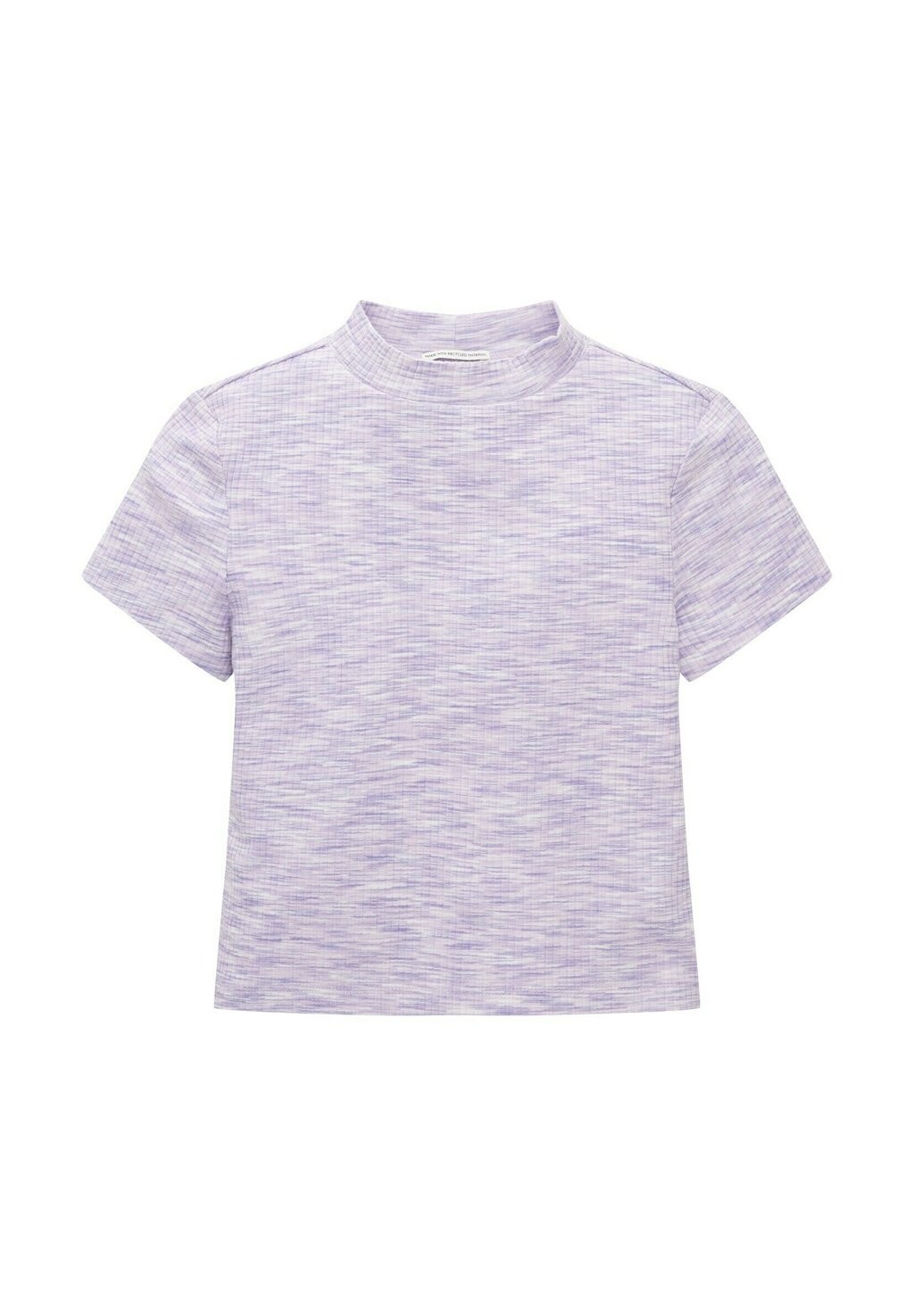 

Футболка с принтом MIT STRUKTUR TOM TAILOR, цвет lilac space dye