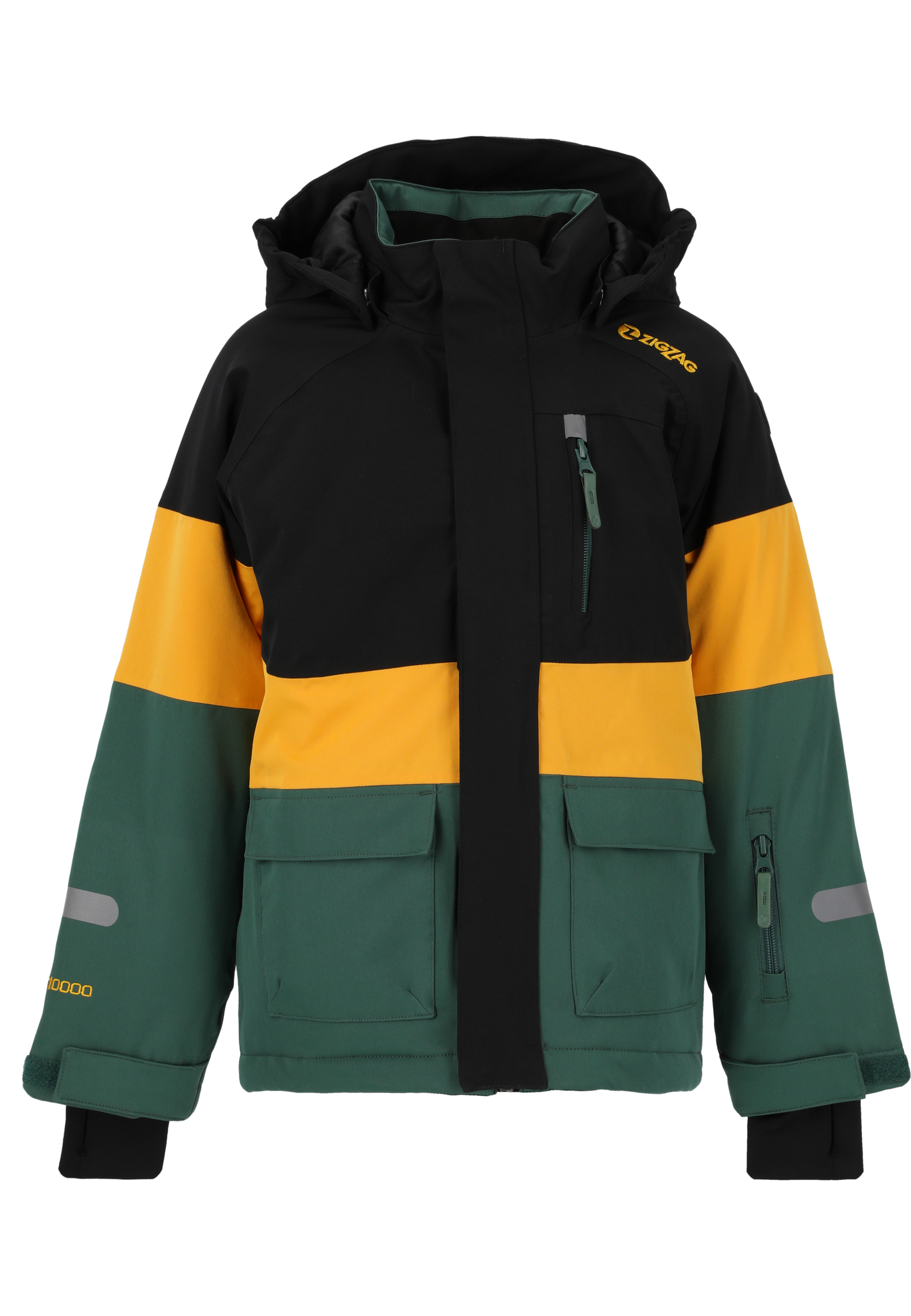 цена Лыжная куртка Zigzag Skijacke Taylora, цвет 3175 Trekking Green