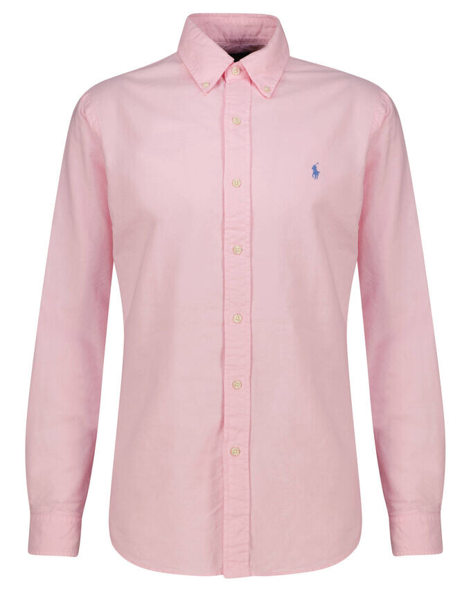 

Рубашка индивидуального кроя с длинным рукавом Polo Ralph Lauren, розовый