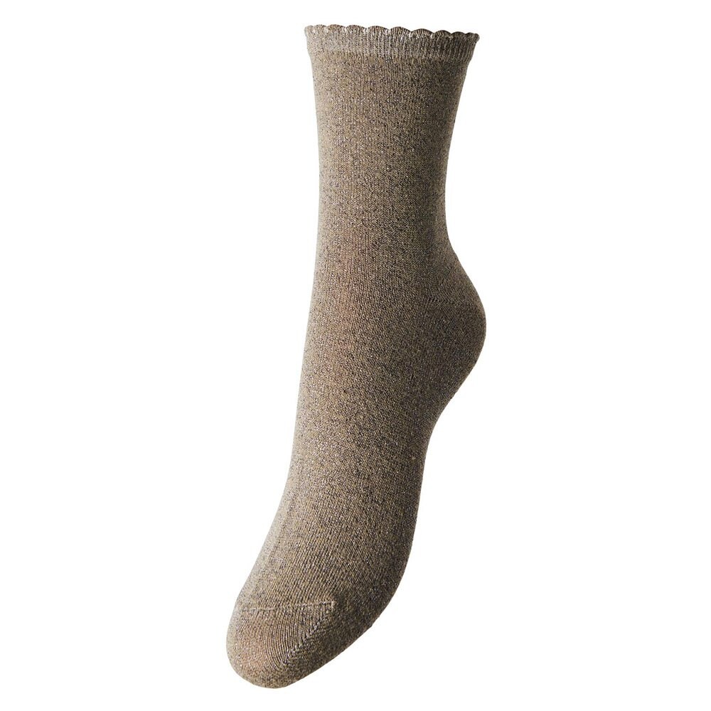 

Носки Pieces Sebby Glitter Long, коричневый