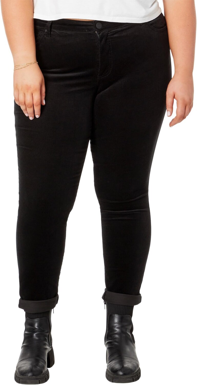 

Джинсы Plus Size Catherine Boyfriend in Black KUT from the Kloth, черный