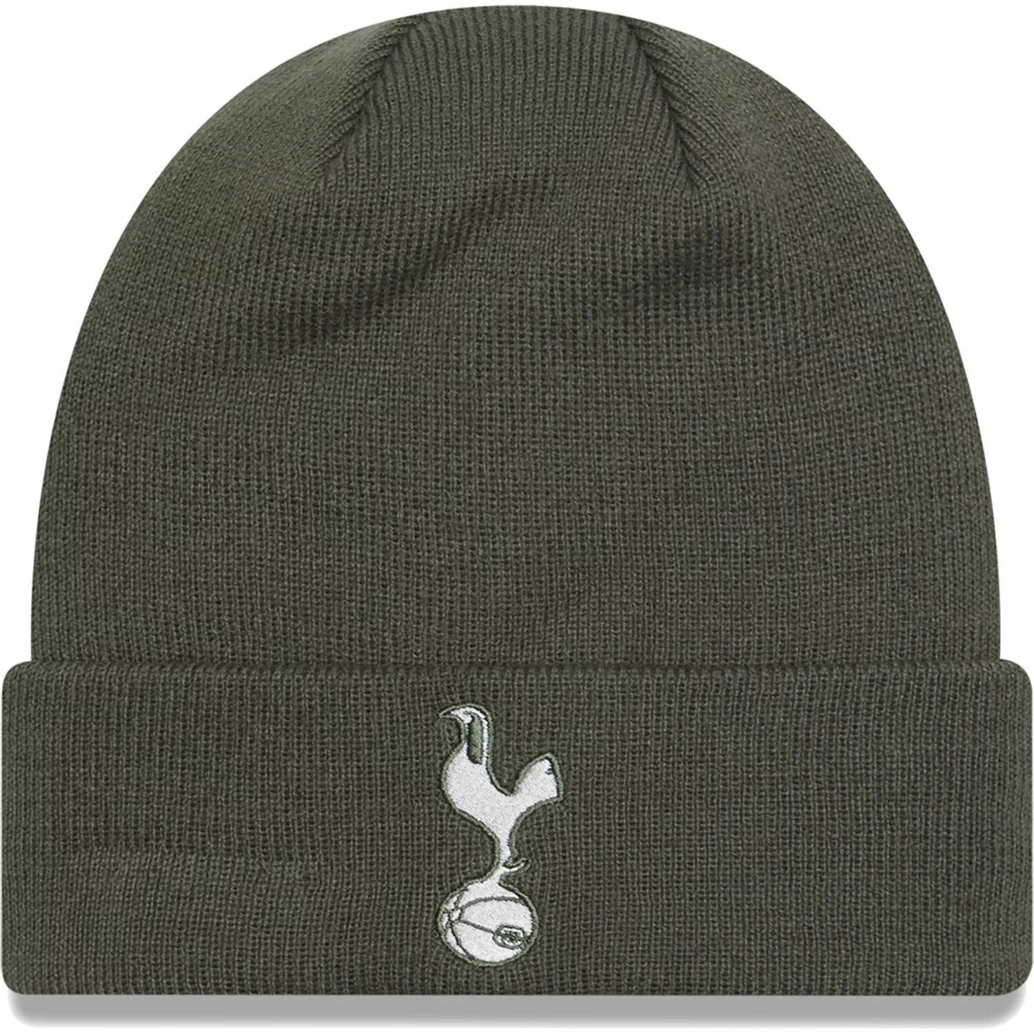 

Мужская сезонная вязаная шапка New Era Green Tottenham Hotspur с манжетами