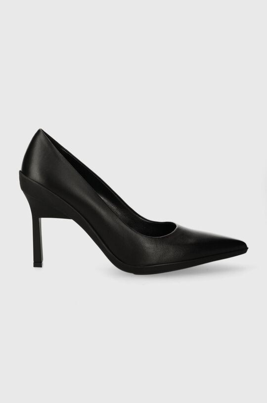 

HEEL PUMP 90 LEATHER кожаные туфли на высоком каблуке Calvin Klein, черный