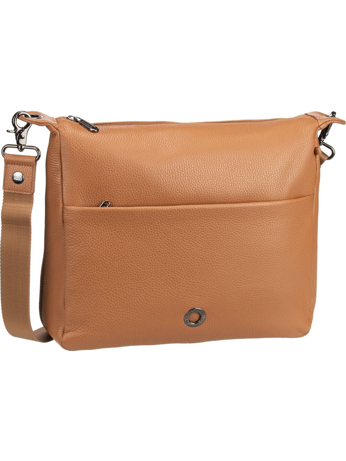 

Сумка через плечо Mandarina Duck Umhängetasche Mellow Leather Shoulder Bag FZT49, цвет Indian Tan